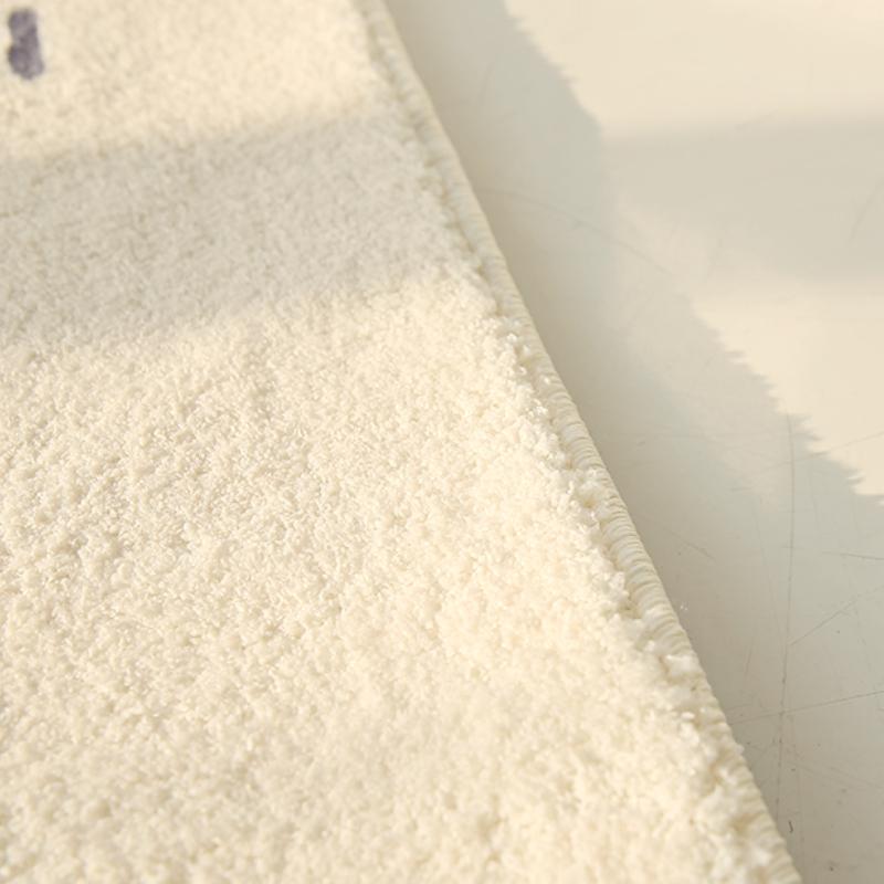 Cream Style Bedroom Decor Plush Carpet Large Area Carpets for Living Room Thick Anti-slip Lounge Floor Mat Fluffy Soft Study Rug