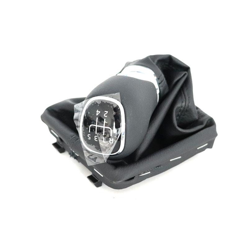 

Car Shift Gear Knob leather Lever Gaitor Boot Cover For Skoda Octavia A7 MK3 2014 2015 2016 2017 2018 5speed