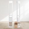 VEVOR Porta para Cães para Porta de Vidro Deslizante, Altura Ajustável de 75 7/8"-80 11/16" Portinha para Cães para Portas Deslizantes