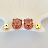 Piglet Necklace Creative Fun Unique Personality Sweater Chain Sweater Chain Light Luxury Fashion Versatile Earrings