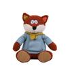 Forest Series Plush Toy Zoo Lion Doll Baby Elephant Pillow Ragdoll Fox Souvenir
