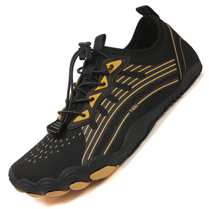 Schnelltrocknende Wasserschuhe für Damen Herren Leicht Atmungsaktive Aqua-Sneaker Rutschfeste Strand-Watschuhe zum Kajakfahren Surfen Tauchen