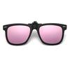 Polarized Sunglasses Myopia Clip Tr90 Ultra-Light True Colorful Film Mi Ding Night Vision Color-Changing Retro Can Be Turned Up