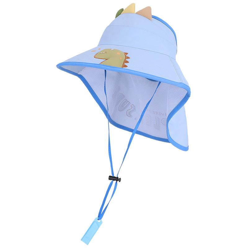

Unicorn Kids Sun Hat With Wide Brim And Whistle For Summer Outdoor Protection синий