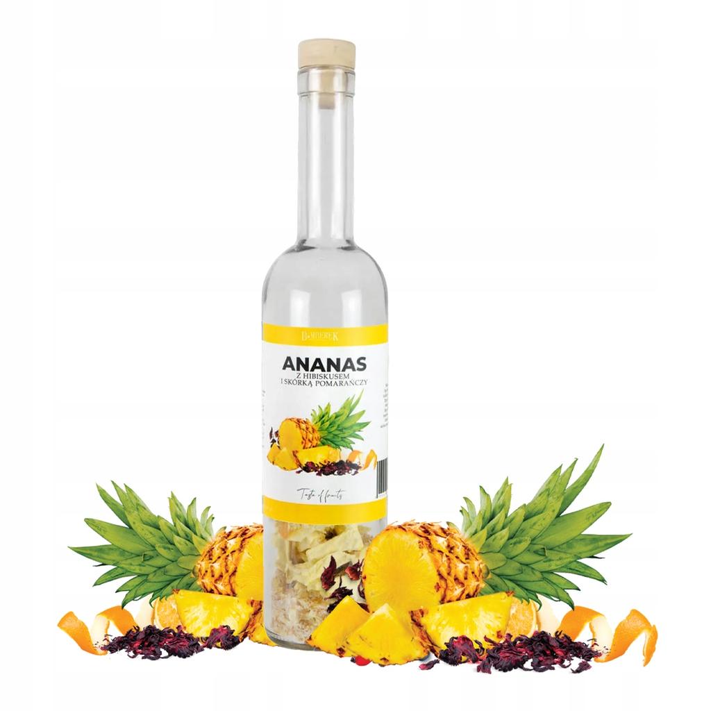 Butelka 500Ml Z Owocami Własna Nalewka Ananas - Zrób To Sam