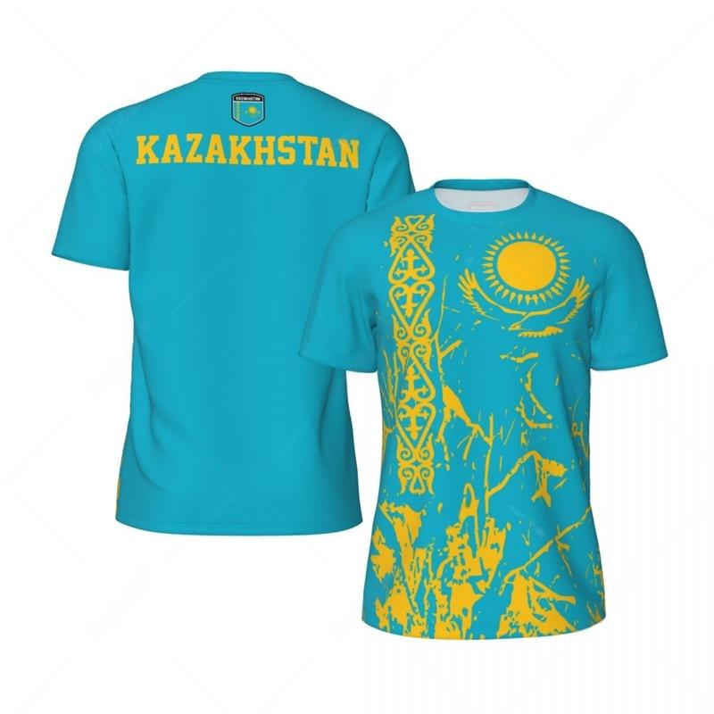 Flag Graphic Mens Football Jersey Fashion National Emblem 3D Printed Sports T Shirt Casual Oversized Breathable Tees