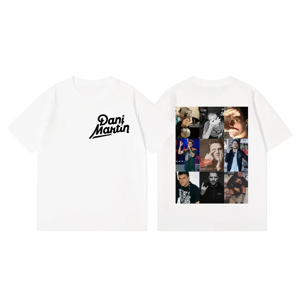 Unisex Casual Loose Pure Cotton TShirt Rock Singer Dani Martin Printed TShirt Summer HighQuality Fashion Short Sleeve TShirt
