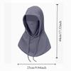 Sommer Vollgesicht Sonnenschutzhut Gesichtsmaske Outdoor Wandern und Camping UV-Schutzhut Nackenschutzhut