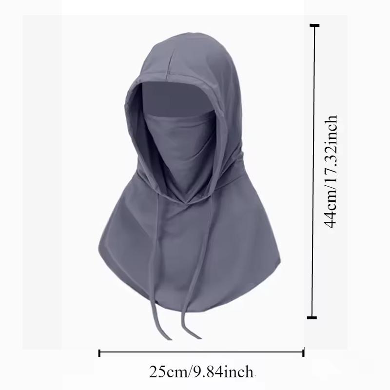 Sommer Vollgesicht Sonnenschutzhut Gesichtsmaske Outdoor Wandern und Camping UV-Schutzhut Nackenschutzhut
