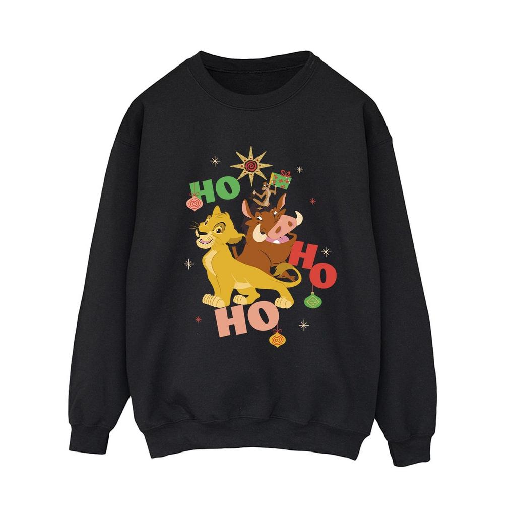 The Lion King Womens/Ladies Ho Ho Ho Sweatshirt