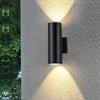 LED Outdoor Waterproof Double Head Wall Light for Balcony, Courtyard, or Villa - Up/Down Spotlight & Wall Washer