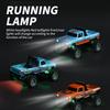 1/64 RC Car 2.4G Remote Control Mini Speed Off-road Climbing Car Alloy Desktop Vehicle with LED Light Toy for Kids Small Gifts