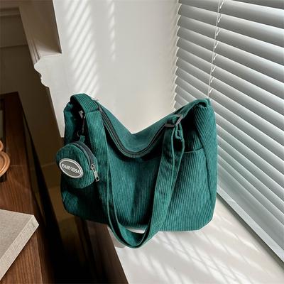 New Simple Style Korean Style Crossbody Bag for Women Shopping with Coin Wallet Niche Design Single-shoulder Women's Bag