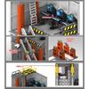 MOC Hangar-Überwachungszentrum, Militärbasis-Baumodul, Militärmodul und mit Militärmodulen kompatibles Modul - Spielzeug