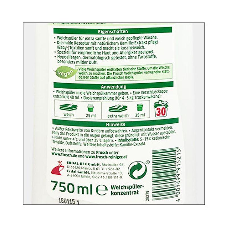 FROSCH Baby Soft Fabric Softener 750ml