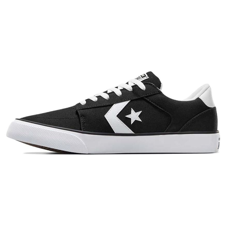 Converse Sunshine Color Series SS23 Comfortable Breathable Non-Slip Shock Absorption Low-Top Skate Shoes Unisex Sneakers Black White A04944C