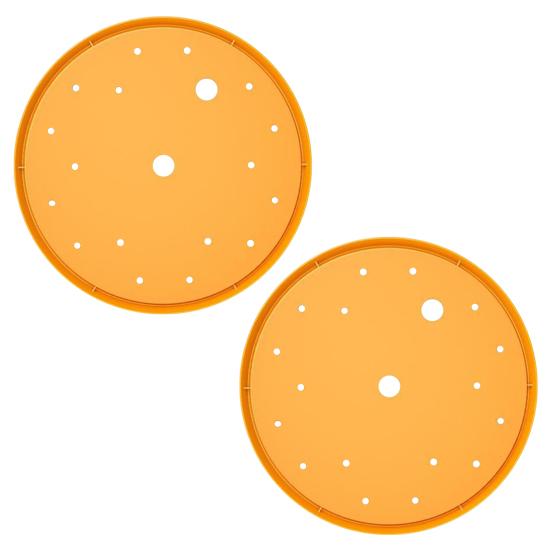 Round Planter Inserts Planter Insert Disc with Drainage Holes Flower Pot Filler Insert for Large Round Planters Less Soil Needed Gardening