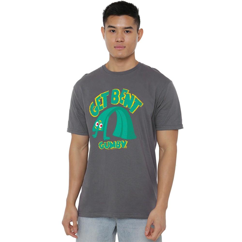Gumby Get Bent T-Shirt S-4XL Charcoal L