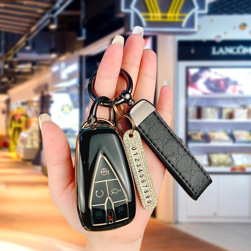 Compatible Car Key Cover for Changan CS75plus, Yidong CS55, CS35plus, and Oshan X5/X7 Models