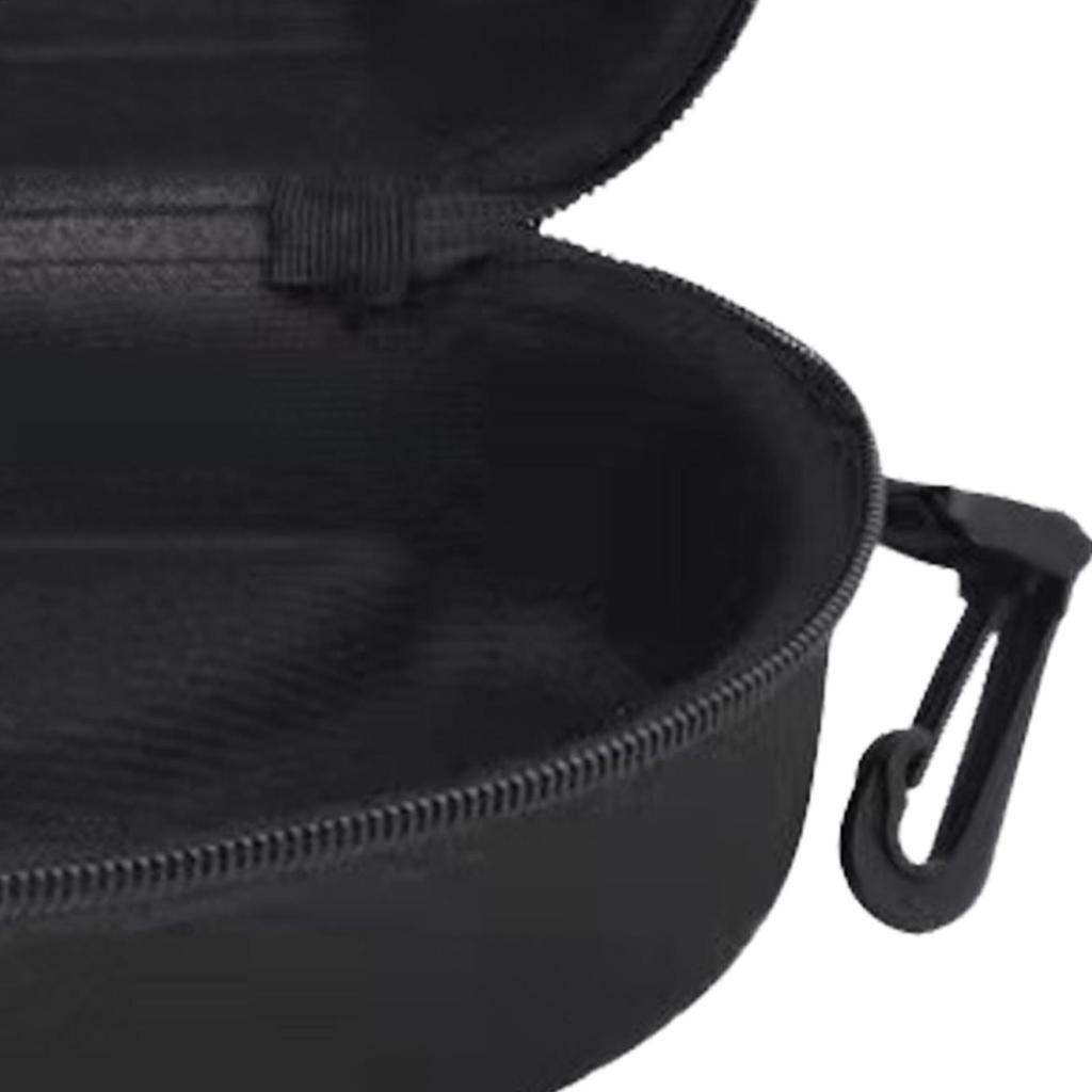 Hard EVA Ski Goggle Case Water Resistant Shockproof Storage Box with Safety Zipper, Protective Shell for Snow Sport Goggles