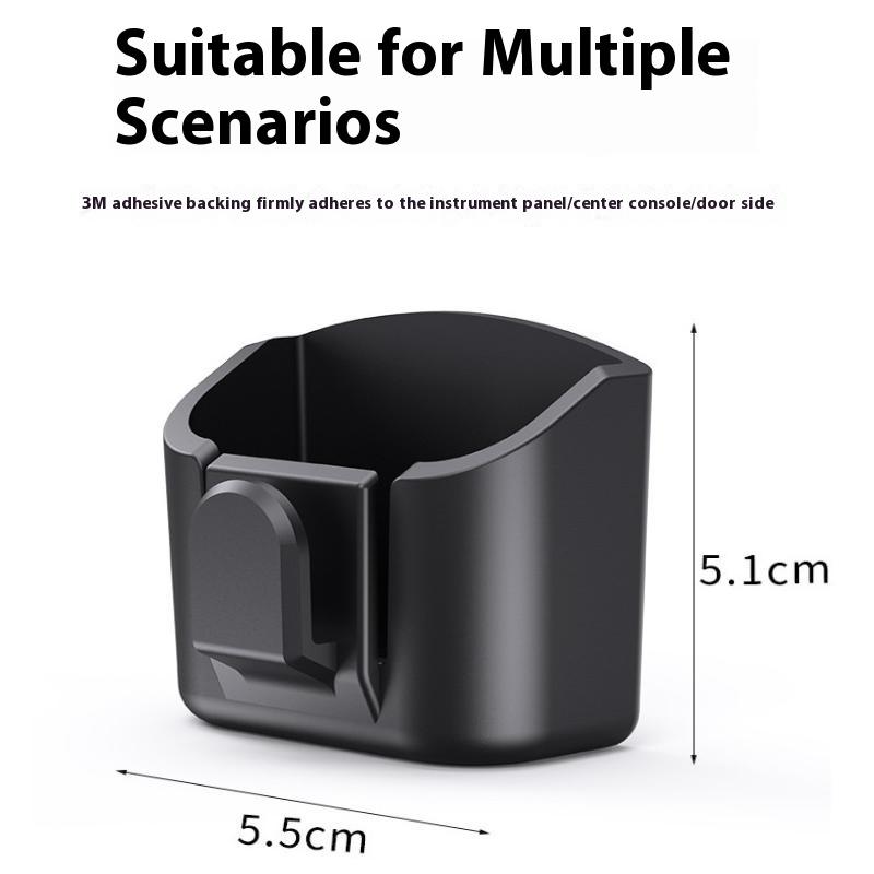 Car Dashboard Key Storage Box Reusable Back Adhesive Organizer Box Anti-Slip Dashboard Organizer Car Stowing Tidying Accessorie