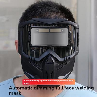 Auto Darkening Welding Glasses Work Protective Equipment Face Protector Welding, Grinding Impact Resistant Welder Face Shield