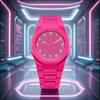 Arab Middle East Black Matte Oil Sense Plastic Men'S Watch Quartz Watch