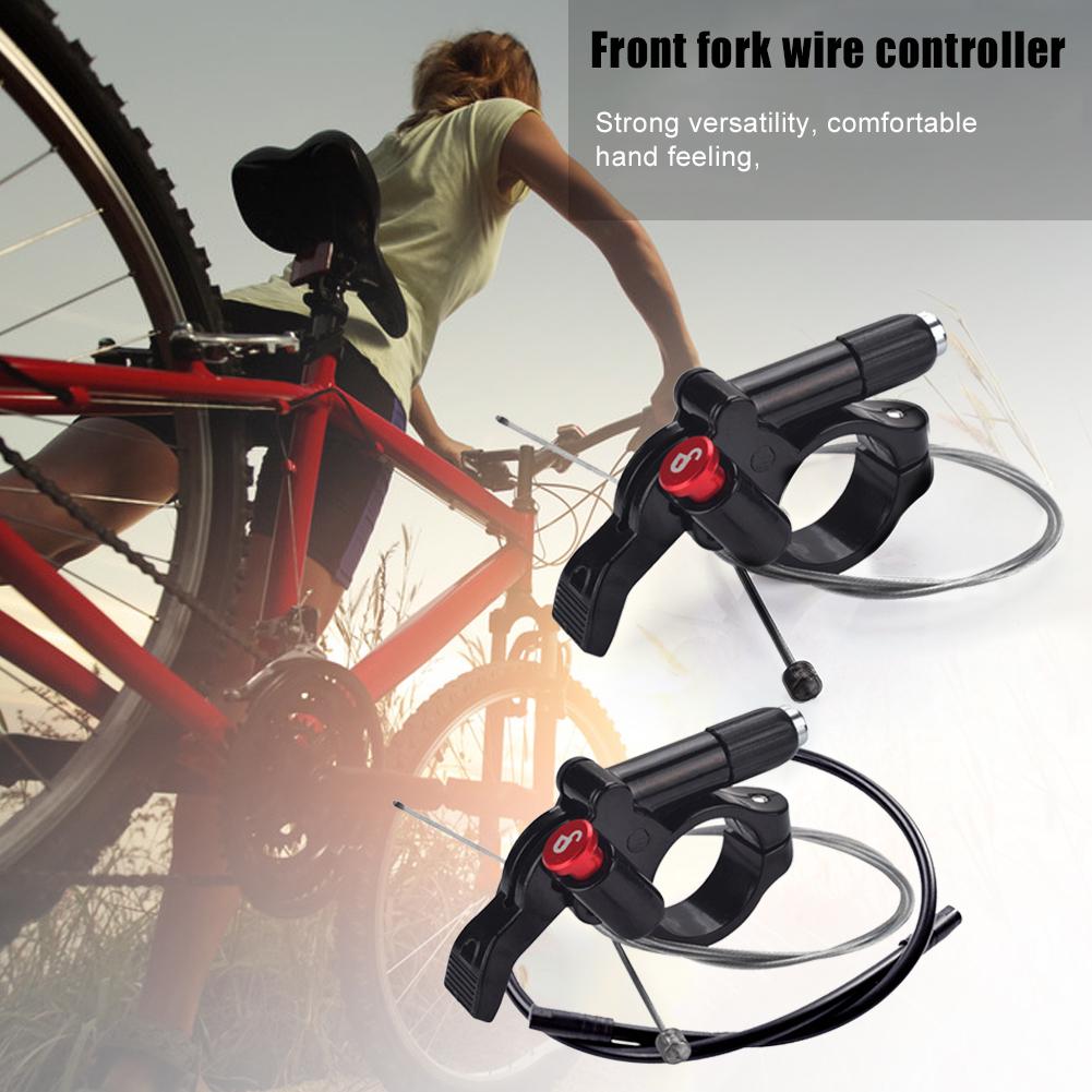 Buy Mountain Bike Front Suspension Fork Remote Lockout Lever with
