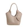 Large Capacity Tote Bag, New Fashionable Versatile Bucket Bag, Shoulder Bag, Solid Color Underarm Bag.