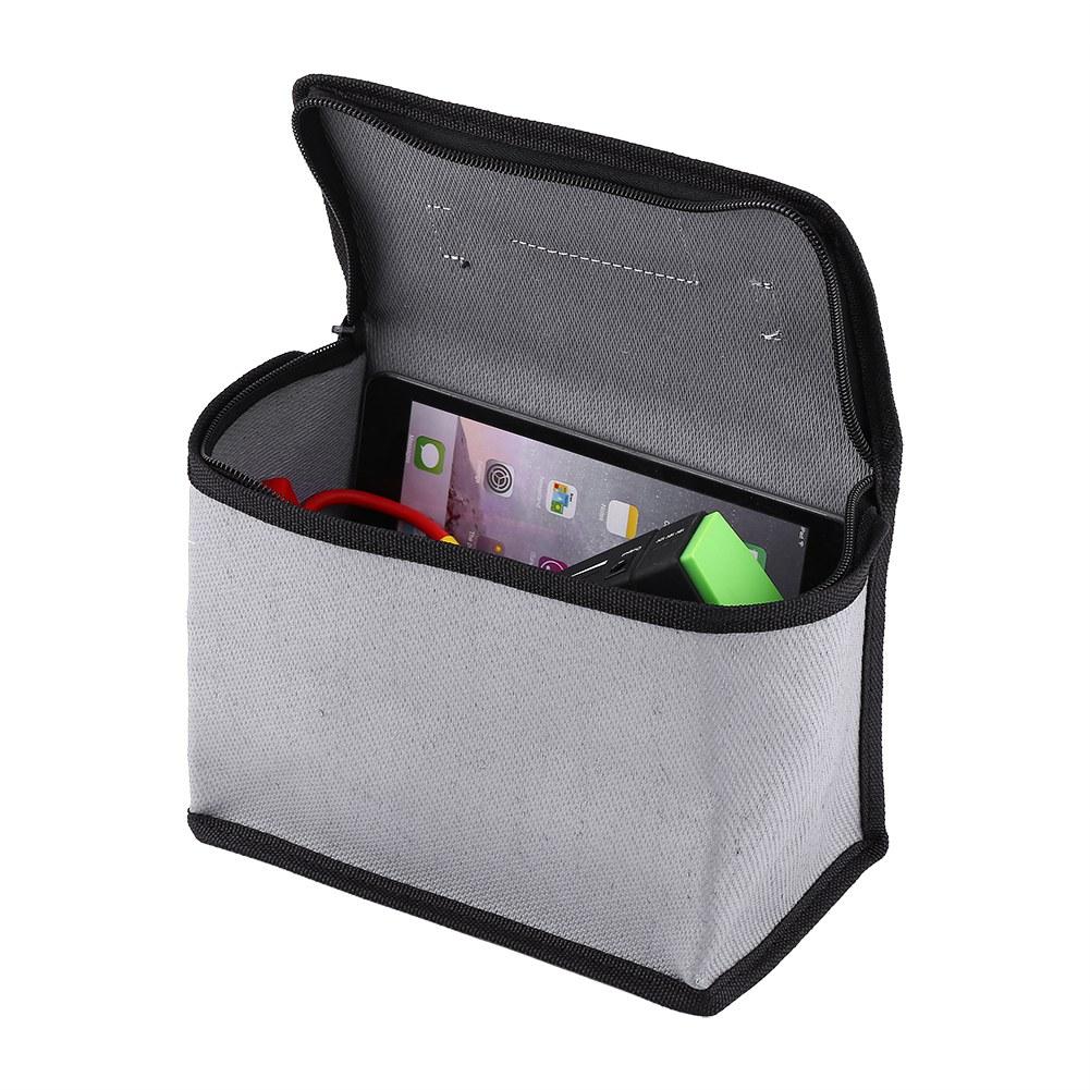 Ognioodporna Torba Bezpiecznego Przechowywania Baterii LiPo Ochronna Saszetka Bezpieczeństwa Worek do Ładowania Ochraniacz