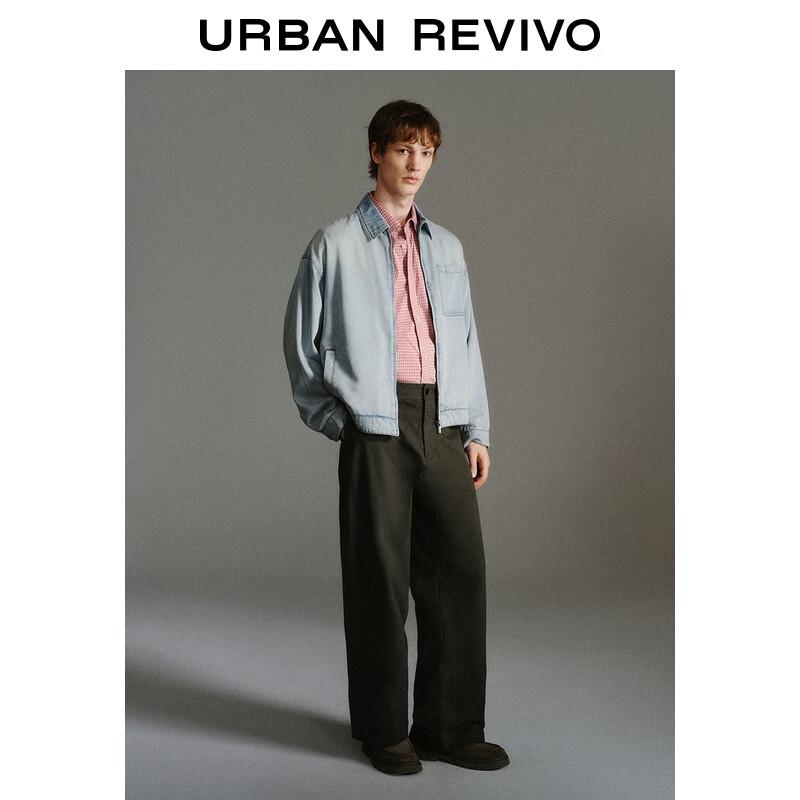 UR Men's Retro Casual Curved Leg Pants