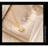 Banyan Tree S925 Silver Four-Leaf Clover Necklace - Elegant Female Design, New Fashion Clavicle Chain