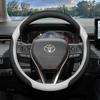 Leather Car Steering Wheel Cover for Toyota Prius Camry Corolla Avanza Aygo X CHR RAV4 Yaris Cross 2024 2025 2026 Accessories