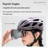 Rockbros Integrated Cycling Helmet with Goggles