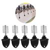 5Pcs Beer Tap Plug Covers and Cleaning Brushes for Draft Beer Taps Beer Faucet Cap Cover and Tap Plug Brush for Keg Taps