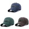 Letter Headache Happy Embroidery Baseball Cap Outdoor Sports Protection Sun