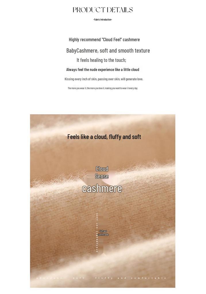 Women's Cashmere Raglan Sleeve Sweater: Half-High Neck, Double Ply, Thick & Warm Base Layer for Autumn/Winter.