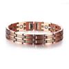 Magnetic Copper Couple Bracelet - Detachable, Fashionable, High-End Jewelry