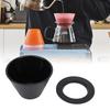 Pour Over Coffee Dripper Food Grade PP Flat Bottom Coffee Brewing Filter for Home Restaurant Pour Over Coffee Brewing Filter