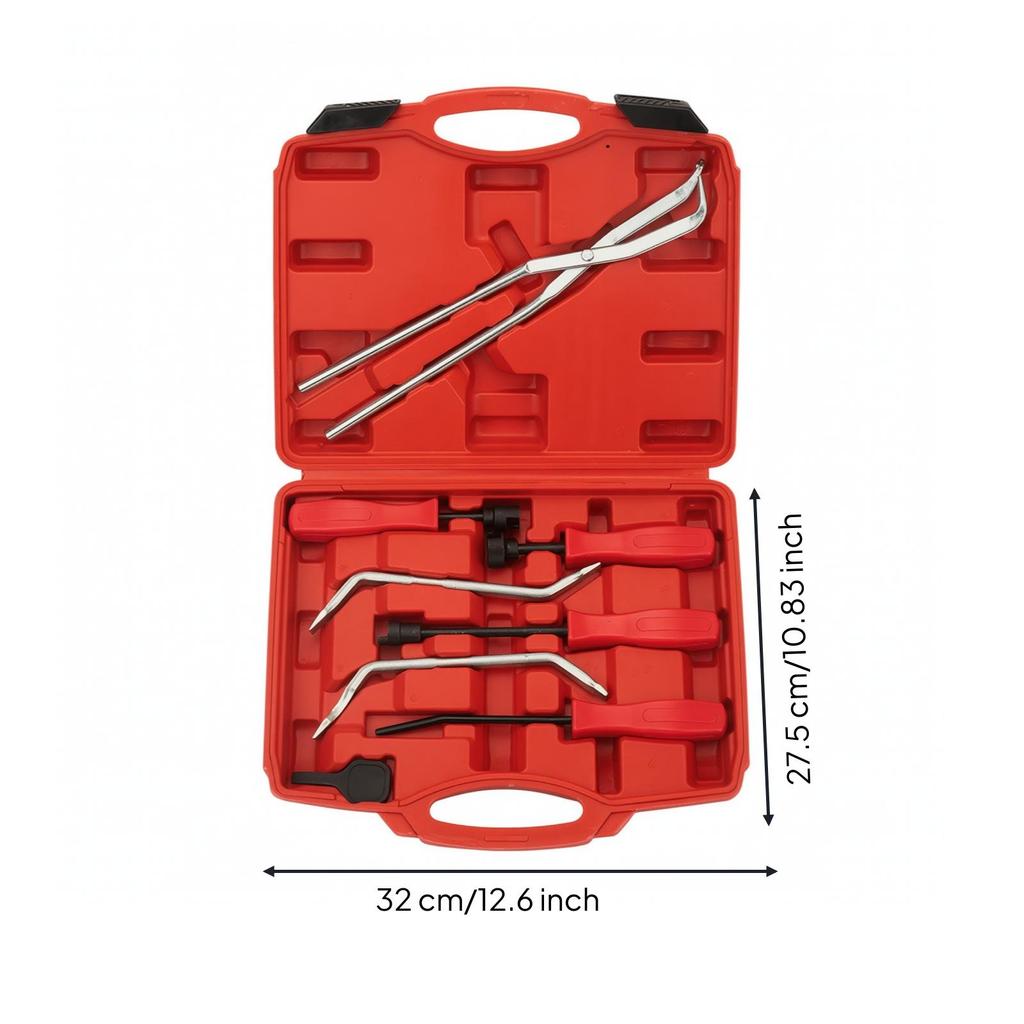 8 Pieces Drum Brake Tool Kit Heat-Treated Tools Heavy-Duty for DIYers