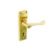 Victorian Scroll Door Handle (Pack of 2)