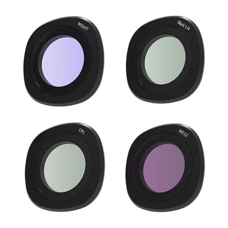 Protective Waterproof Lens Filter For Action Cameras High Light Transmission Scratch Resistant Aluminum Alloy Frame