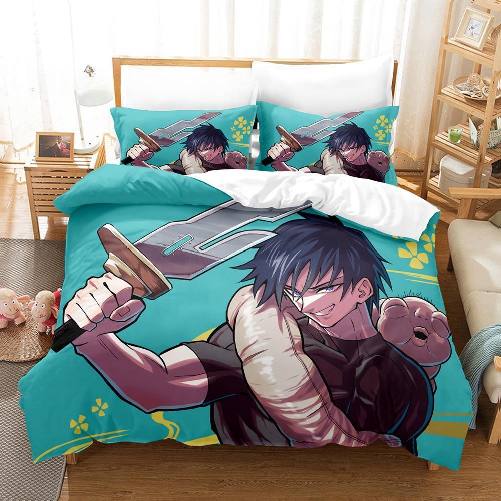 New Anime Jujutsu Kaisen Toji Fushiguro Bedding Set Single Twin Full Queen King Size Bed Set Adult Kid Bedroom Duvet Cover Sets