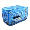 Game Tent Blue Ice Cream Car Pop up 3 Openings Children Play House Blue Dessert Truck Theme Game Room Suitable Indoor Outdoor