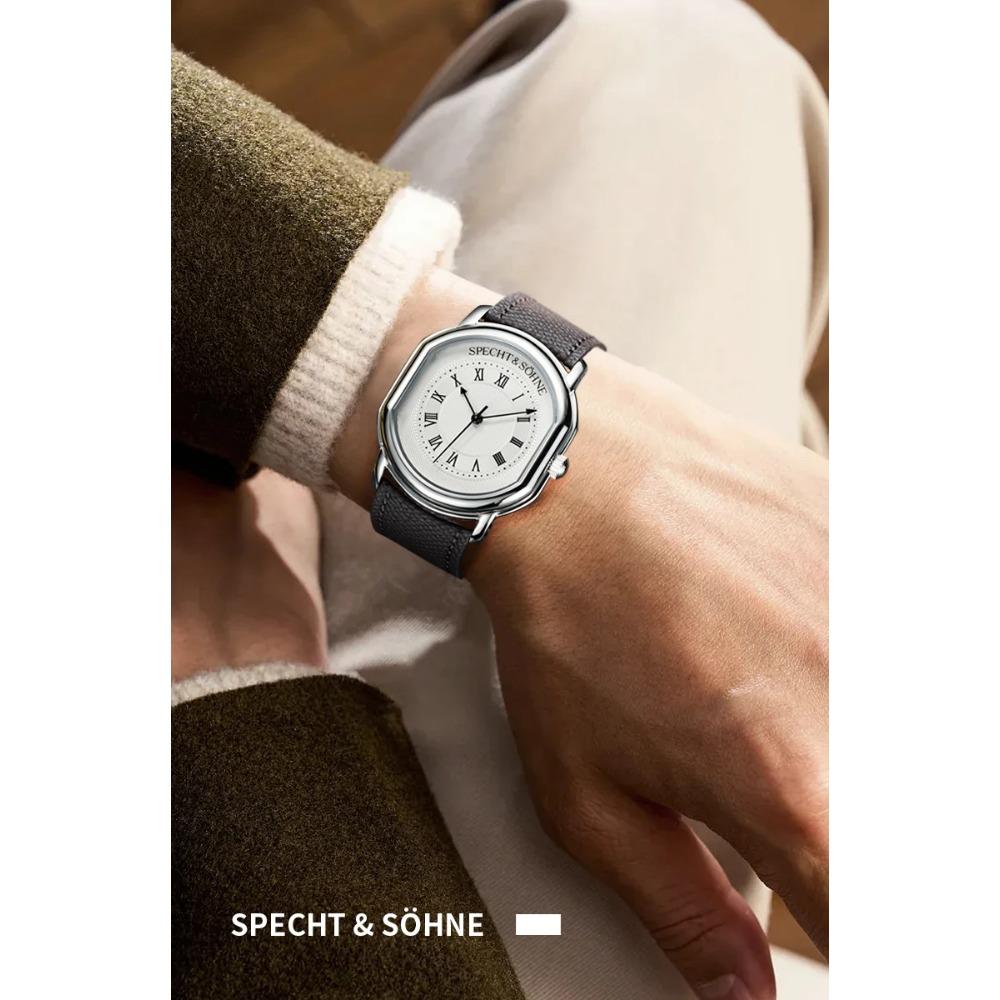 Specht & Söhne 2025 New 35MM Men's Watches Top brand Luxury Vintage Watch For Men Japan VH31 Movt Sapphire Crystal Waterproof