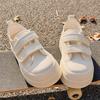 Thick-soled Heightening Velcro Little White Shoes Women's Spring New Small Sports and Leisure Breadboard Shoes