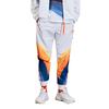 Li Ning Knitted Sweatpants Men's White Moderate Cuffed Pants AYKP653-2