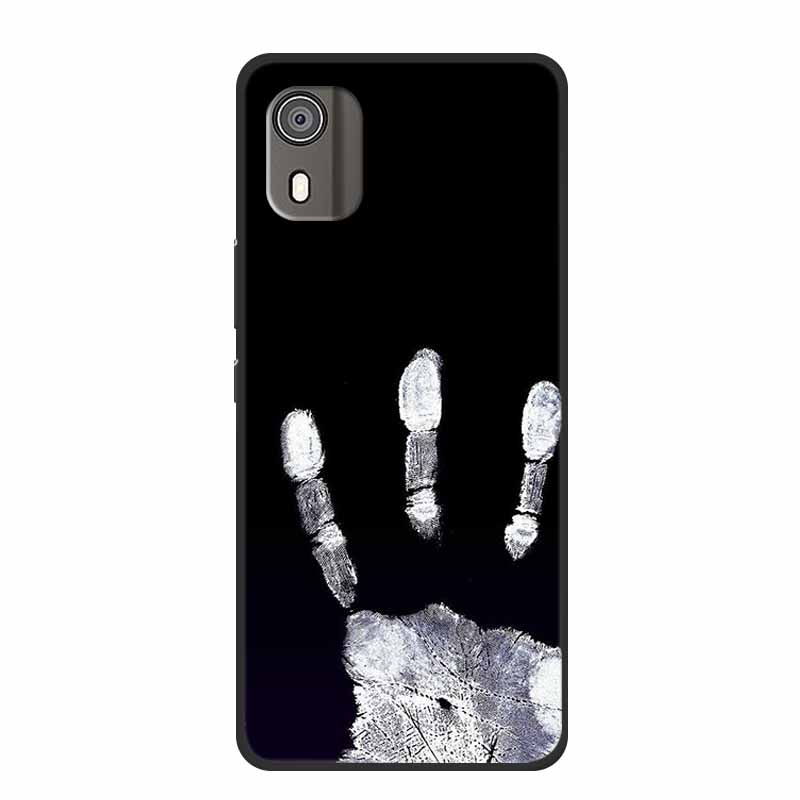 Case For Nokia C02 Luxury Soft Silicone TPU Black Phone Cover for Nokia C02 C 02 NokiaC02 Funda Lovely Shockproof Bumper Coque