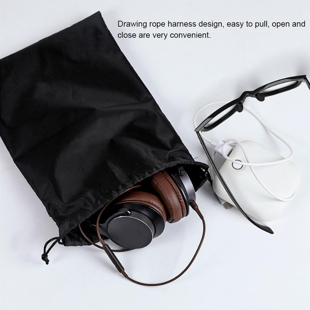 4Pcs LargE Capacity Waterproof Dustproof Storage Bag Drawstring Pouch Bag for Traveling
