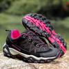 Four seasons leather outdoor shoes mesh breathable non-slip couple casual hiking shoes low-top hiking shoes wear-resistant off-road
